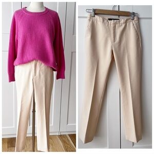 Zara Basic Apricot Cropped Ankle Pants sz.XS