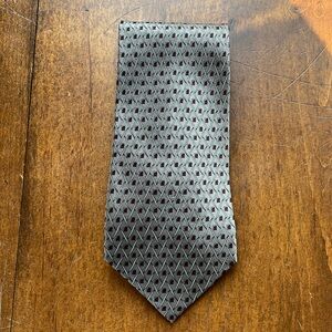 Ziggurat by Mulberry 100% Silk Tie