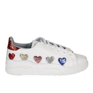 CHIARA FERRAGNI | Roger glitter sneakers trainers hearts sz 37