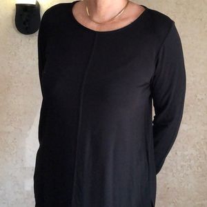 NWT Bleu Bayou Black Long Sleeve Top