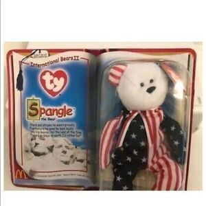 TY McDonald’s Teenie Beanie Baby “Spangle” Vintage 90s New In Box​