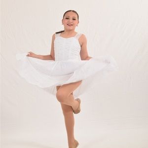 Weissman white dance costume