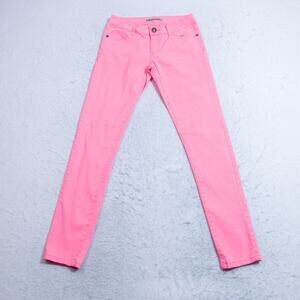 Emperial Jeans Womens 3 - 26x29.5 Skinny Distressed Pink Denim Pants Barbiecore