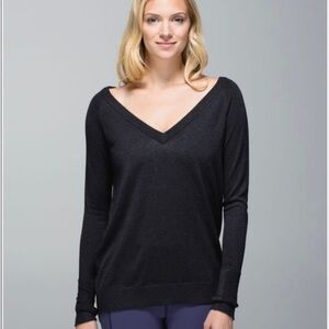 Lululemon Sweater With Draped Back. Never Been Worn. Size 8