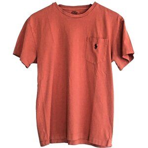 Polo Ralph Lauren T-Shirt Mens Size SM Orange Short Sleeve Pony Logo $JULY DEAL$
