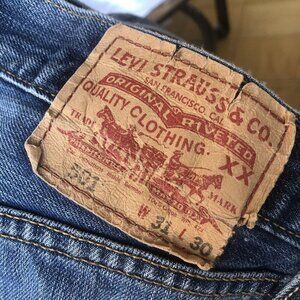 Vintage Levis Mens 501 Denim Jeans Button Fly Size 31x30 Classic