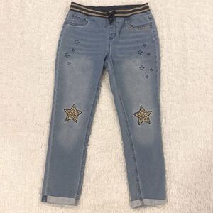 Wonder Nation Cheetah Star Jeans Size 18