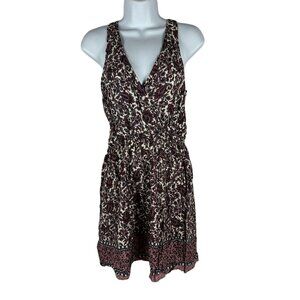 En Crème Women's Sleeveless Paisley Print Dress Size S