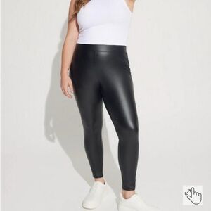 Torrid Full Length Signature Waist Faux Leather Legging