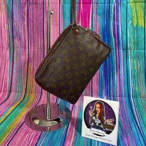 Louis Vuitton Sac Sports Clutch Makeup Toiletry Bag Vintage