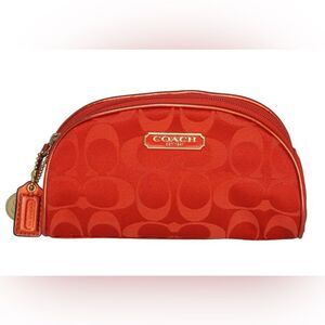 Coach Limited Edition Red Makeup Bag B903