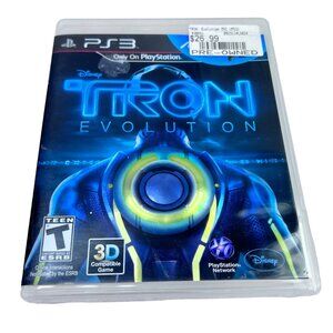 PS3 Disney Tron Evolution Video Game Original Case Prequel