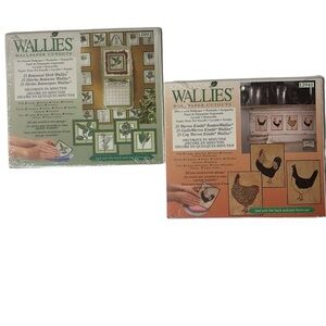 Wallies Wallpaper Cutouts Botanical Herbs and Rooster New in Package