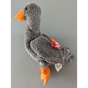 TY Beanie Babies Honks gray goose