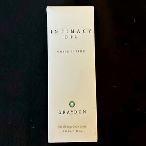 #5. Intimacy Oil.   By Graydon.   3.38 fl oz / 100 ml