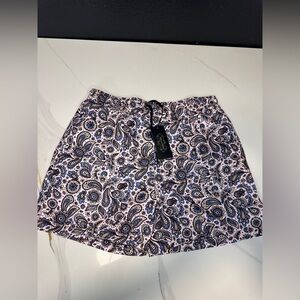 NWT Bellivera paisley swim shorts