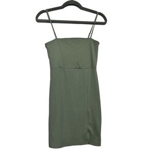 Forever 21 Bodycon green‎ dress with adjustable straps. Size medium