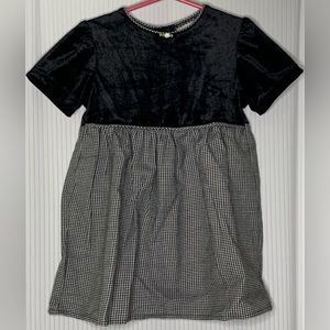 Premiere Collection Vintage Toddlers Dress Black and White Size 3