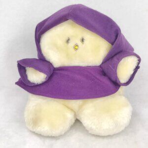 Vintage Chubbles Plush Doll Wearing a Purple Cloak Animal Fair WORKS