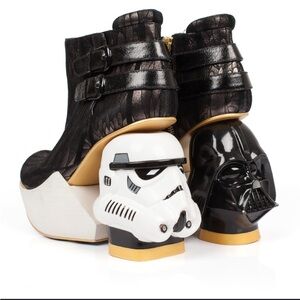 Irregular Choice x Star Wars The Death Star Platform Cosplay Rare Heels 40