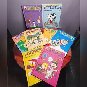 CHARLIE BROWNS CYCLOPEDIA (LOT OF 8)