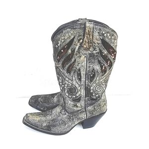 Durango Crush Bling Women's Sequin Cowboy Western Boots RD004