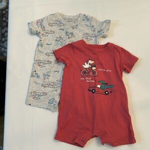 Carters. 12month boy romper