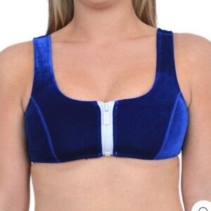 Hoaka Neoprene Swim Royal Velvet Bikini Set