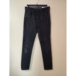 Rag & Bone Nina High-Rise Ankle Skinny Jeans Black Size 27 26" Inseam‎