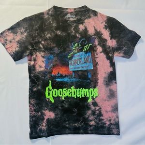 Goosebumps Graphic T-Shirt tie-dyed Horror Story New Size Medium‎