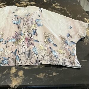 Floral and grey size xxl  two piece