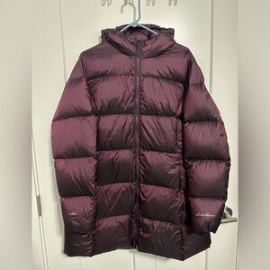 Eddie Bauer EB550 down filed jacket