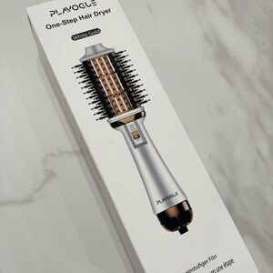 PLAVOGUE Dual Voltage Hair Blow Dryer Brush Volumizer European Travel BRAND NEW