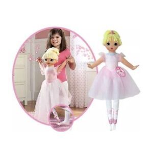 36” TALL LA BELLA BALLERINA w/FOOT STRAPS