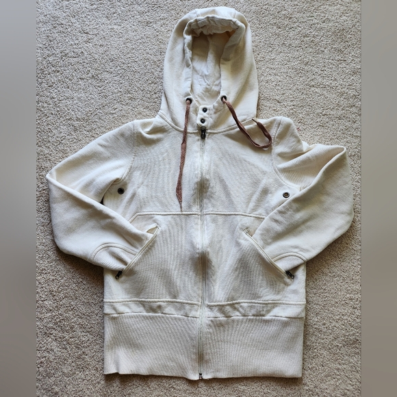 Joe Fresh Cream Soft Fabric Hoodie size Small - Picture 1 of 6