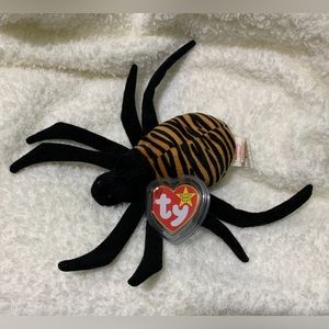 Ty Beanie Babies - Spinner The Spider Plush 1997