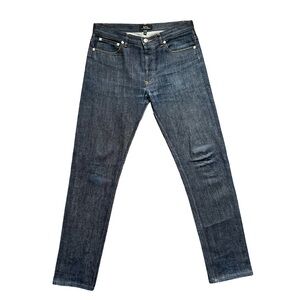 A.P.C. Petit New Standard Denim Slim Leg Blue Jeans