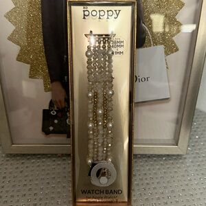 XO Poppy Watch Band For Apple Watch Fits 38, 40, and 41 MM -NIB