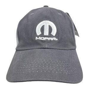 Mopar | NWT | Gray Mesh‎ Back Hat Adjustable Strapback Cap 100% Cotton