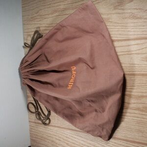 Hirofu Brown Drawstring Storage Dust Bag Sized 16 x 18.5-inch