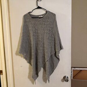 SONOMA Crochet Poncho Size One Size