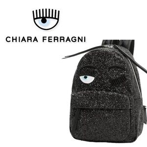 NEW Chiara Ferragni Glitter Wink Backpack​​​