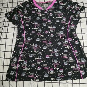 Koi, Heartsoul scrub top size L