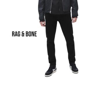 RAG & BONE Fit 2 Slim Washed Black | Men’s 31/32 | Slim Straight