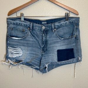 BDG Urban Outfitters Tomgirl Distressed Jean Shorts Size 31