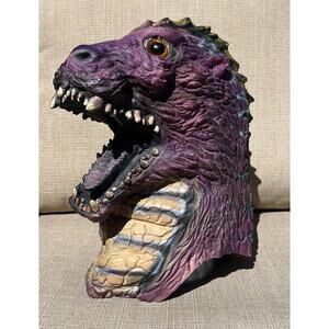 Vintage Purple Godzilla Rubber Mask **RARE** Adult Size - Wearable