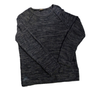 Charcoal Gray Long Sleeved Sweater Top L