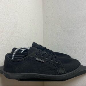 Whitin minimilist barefoot black sneakers