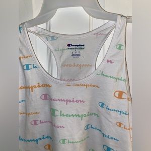 Champion Ladies Multi Color Emblem Tank