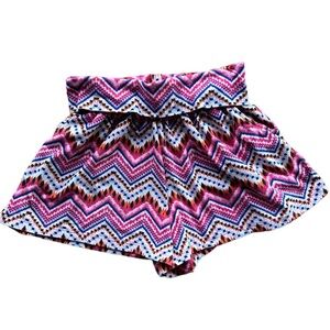 Derek Heart  Girls Size 10-12 Soft Pattern Shorts